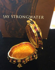 Jay Strongwater Libre scroll box with frame NIB 395.00 — photo 3