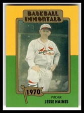 1980-87 SSPC HOF #118b Jesse Haines