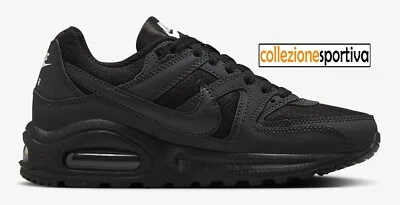 SCARPE NIKE AIR MAX COMMAND FLEX (GS) 844346-002 col. Nero/Bianco/Antracite