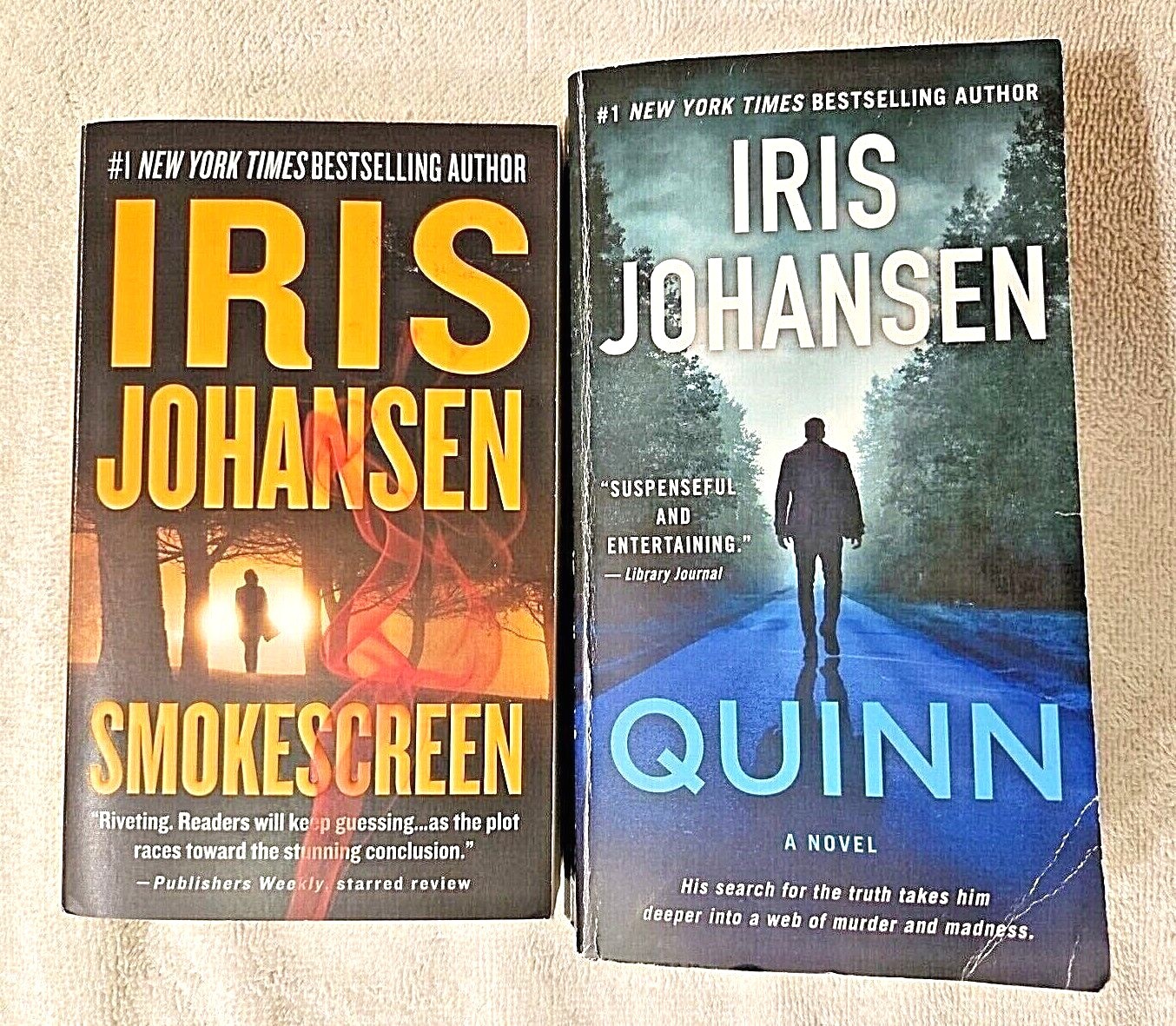 Iris Johansen Smokescreen Book Paperback Eve Duncan Series Quinn Free ...