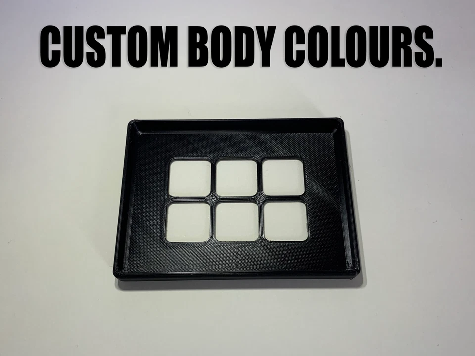 Elgato Stream Deck Mini Face Plate Cover with Custom Text And Colour Options! - Image 2 of 4