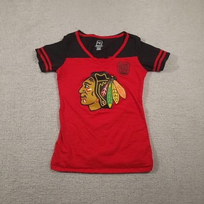 Chicago Blackhawks Shirt Womens Medium NHL Hockey Jonathan Toews 19 Tee