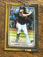 2023 Topps Museum Collection Gold #63 Corbin Carroll /299 RC #X14769
