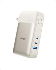 Anker GaNPrime Power Bank 30W USB-C 10000mAh 2-in-1 65W Fast Wall Charger 3-Port