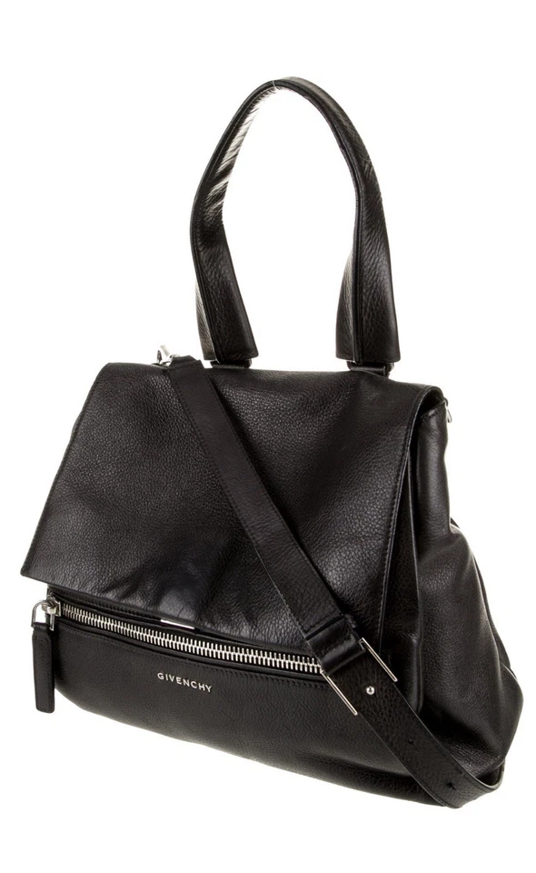 Givenchy Pandora Black Leather. Top Handle Bag - Image 4 of 4