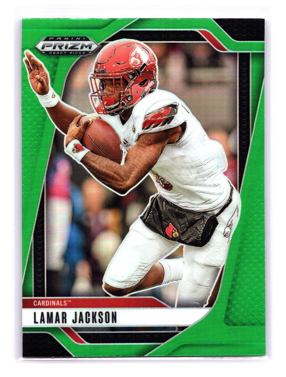 Lamar Jackson Louisville Cardinals 2025 Panini Prizm Draft Picks