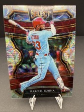 Marcell Ozuna #43 Select Scope Silver MLB Baseball 2020 St. Louis Cardinals