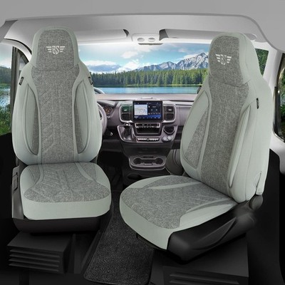 Pilot Wohnmobil Sitzbezüge passend für Dethleffs Trendline I 700 (Grau)