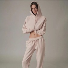 #263 NWT-THAKOON Unisex Sweatshirt Hoodie in EK Stone Grey Color Size:L Ret$165 