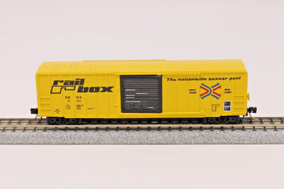N Scale Kadee Micro Trains 50' Rib Side Boxcar Railbox RBOX 17771