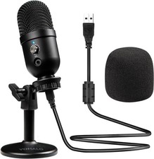 USB Condenser Microphone, Gaming Mic for PC Mac, Ideal Streaming,...