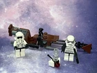 LEGO Star Wars*Speeder Bike W/Scout Minifigure* Sandtrooper W/Sentry Droid*99%