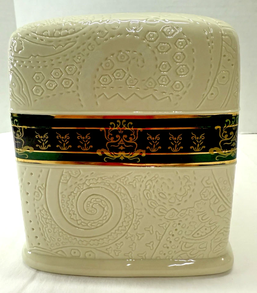 Винтажные фарфоровые тканевые коробки Corscill «Dover Manner» аксессуары для туалетного столика - Изображение 2 из 4