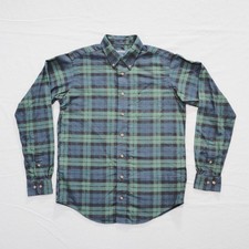 Brooks Brothers Shirt Boys Large Plaid Flannel Button Down Casual Preppy