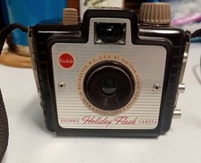Vintage Kodak Brownie Holiday Flash Camera from 1950's With Strap