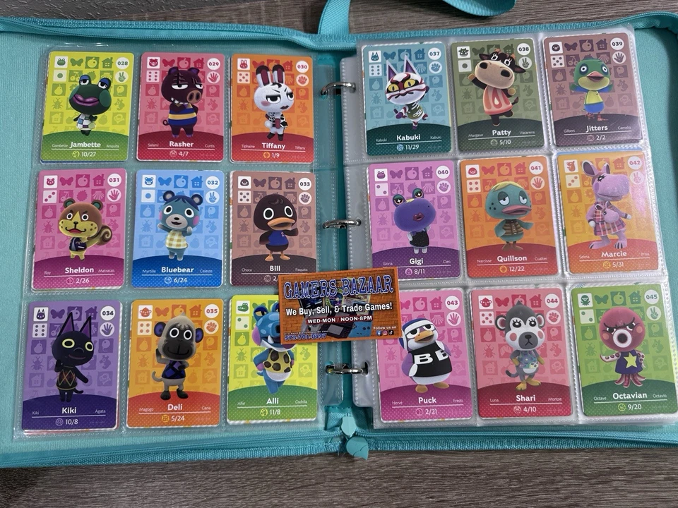 🌟🏝️ EE. UU. Nintendo Animal Crossing Series 1-5 ¡¡Juego completo de tarjetas amiibo!!️🌟 Foto 2 de 4