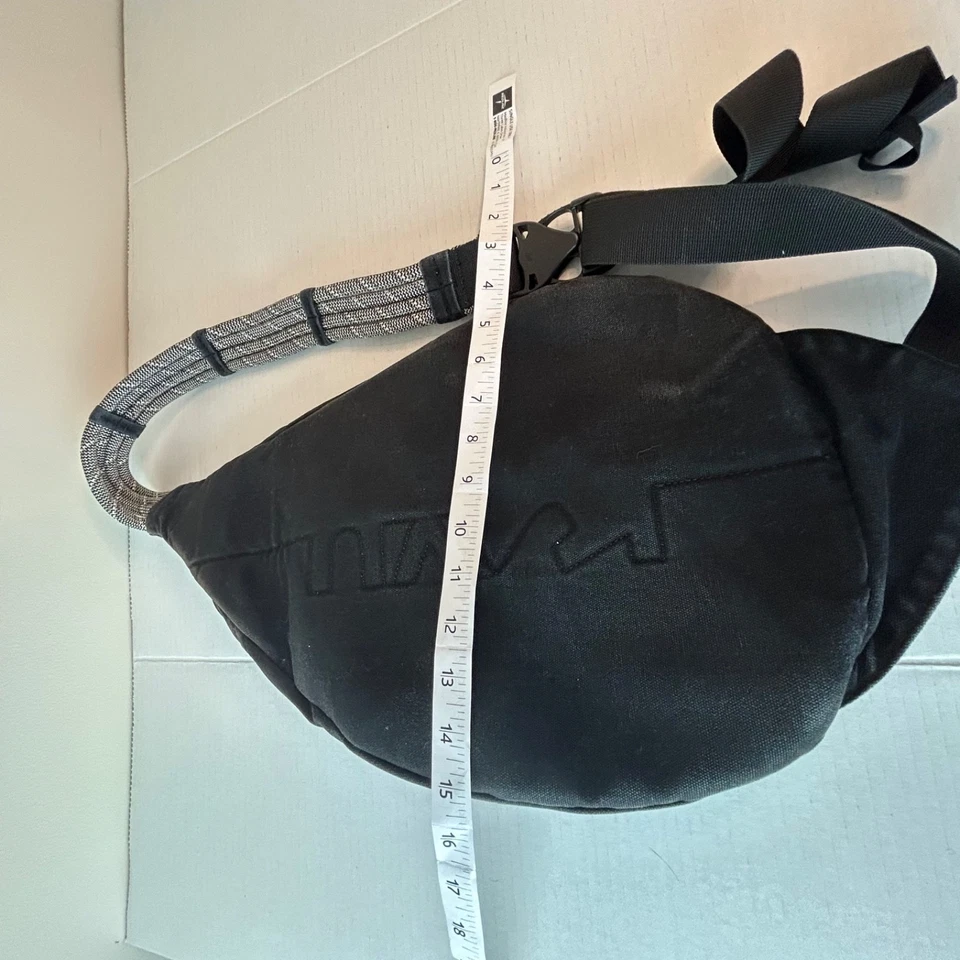 Mochila Bandolera KAVU Original Cuerda Bandolera Poliéster Negra Foto 3 de 4