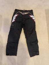 WDP Angel Paintball Pants Large 34/36 Adult Black White Red Paintball Gear