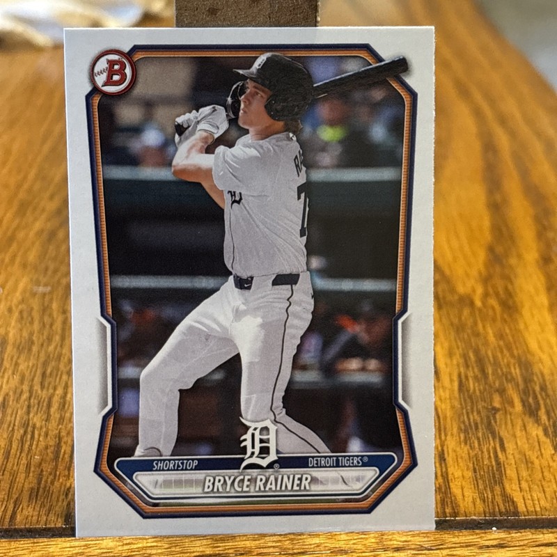 2026 Bowman Bryce Rainer Prospects #BP-99 Detroit Tigers