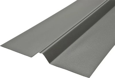Firsthaube 1100 x 440 x 1,2 mm schwarz  Firsthaube