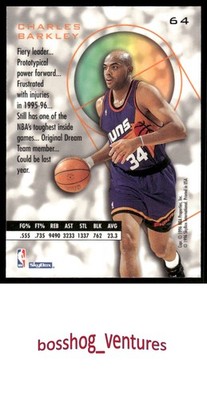 1995-96 SkyBox E-XL Charles Barkley #64 Phoenix Suns | eBay