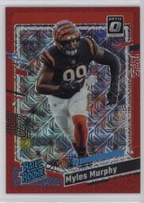 2023 Panini Donruss Optic Rated Rookie Red Mojo Prizm Myles Murphy #222 13ql