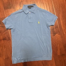 Polo Ralph Lauren Men Custom Fit Mesh Short Sleeve Polo Men Small Preppy S