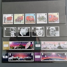 ISLE OF MAN 2003 Complete Year Set.10 sets and 3M/Sheets.MNH