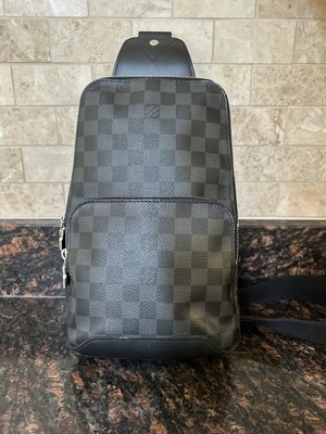 Louis Vuitton Avenue Sling Bag N41719 Damier Graphite