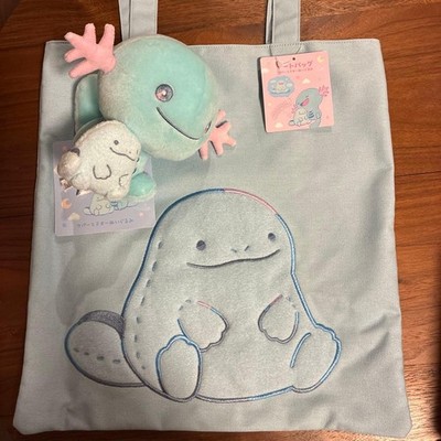 Little Daydream Wooper & Quagsire Tote Bag Plush Mascot Set Pokemon