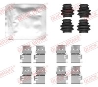 ZubehöRkit, Scheibenbremsbelag Quick Brake 109-0172 FüR Hyundai KIA