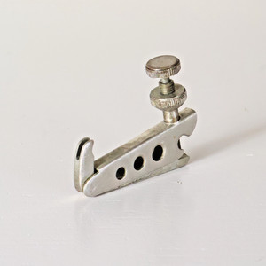 Cello Fine Tuner Tailpiece Adjuster – Nickel Plated – Single String Tuner