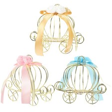 3 Pcs Dekorative Bonbonschachtel Süsigkeiten Box Kürbiskonbonhalter