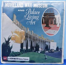 View-Master vtg MOVIELAND WAX MUSEUM Palace of Living Art / 16 pg Booklet SEALED