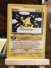 Pokémon TCG Neo Genesis 1st Edition Elekid LP Regular Rare Card 22/111 on eBay