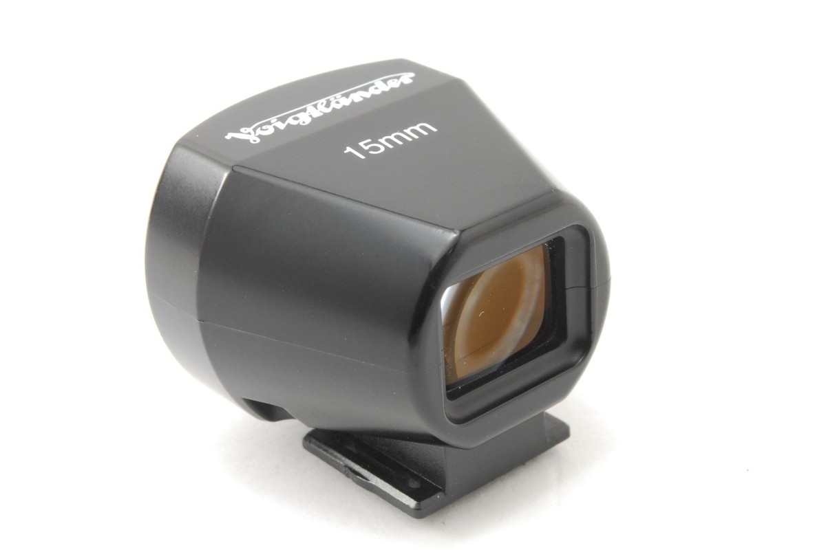Near MINT] Voigtlander 15mm Viewfinder View Finder Black From
