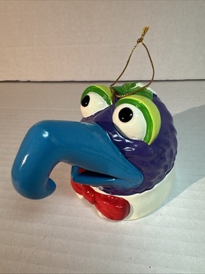 VTG 1979 Henson Assoc. Muppets Gonzo Christmas Ornament Paper Mache-Hand Painted