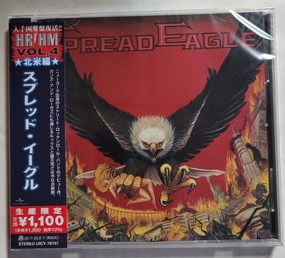 Spread Eagle S/T New CD Jewel Case Japan Hard Rock Glam Metal self titled 1990