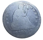 1853 SILVER LIBERTY SEATED  QUARTER
