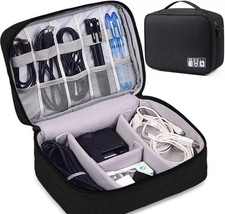 Travel Cable Organizer Bag Electronic Accessories USB Drive Storage Case Charger