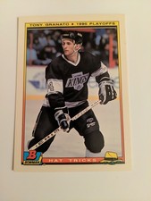 1990-91 Bowman Hockey Hat Trick #18 Of 22 Tony Granato