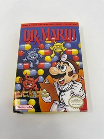 Dr Mario for NES (Complete, Authentic, Tested, Working) Good Condition
