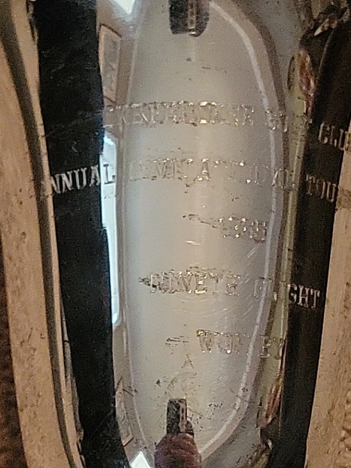 Copa de agua Stieff de plata esterlina, 6,5" de alto - 0801-2 trofeo de golf vintage 1965 Foto 3 de 4