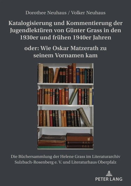 Katalogisierung Und Kommentierung der JugendlektüRen Von GüNter Grass In Den...-image