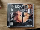 New ListingBreath of Fire III 3 - Sony PlayStation PS1 - Complete in Box CIB Tested JRPG