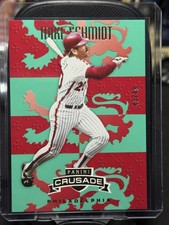 2025 Panini Crusade #179 Mike Schmidt Teal #/49