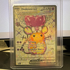 Dedenne ex 239/193 Paldea Evolved Ultra Rare Full Art Holo Pokemon TCG ENG 2023