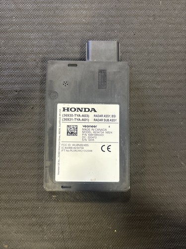 ACURA MDX REAR RIGHT SIDE BLIND SPOT RADAR SENSOR MODULE UNIT OEM 2022 ...