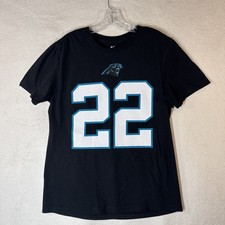 Nike Tee Carolina Panthers McCaffrey 22 Black Size M