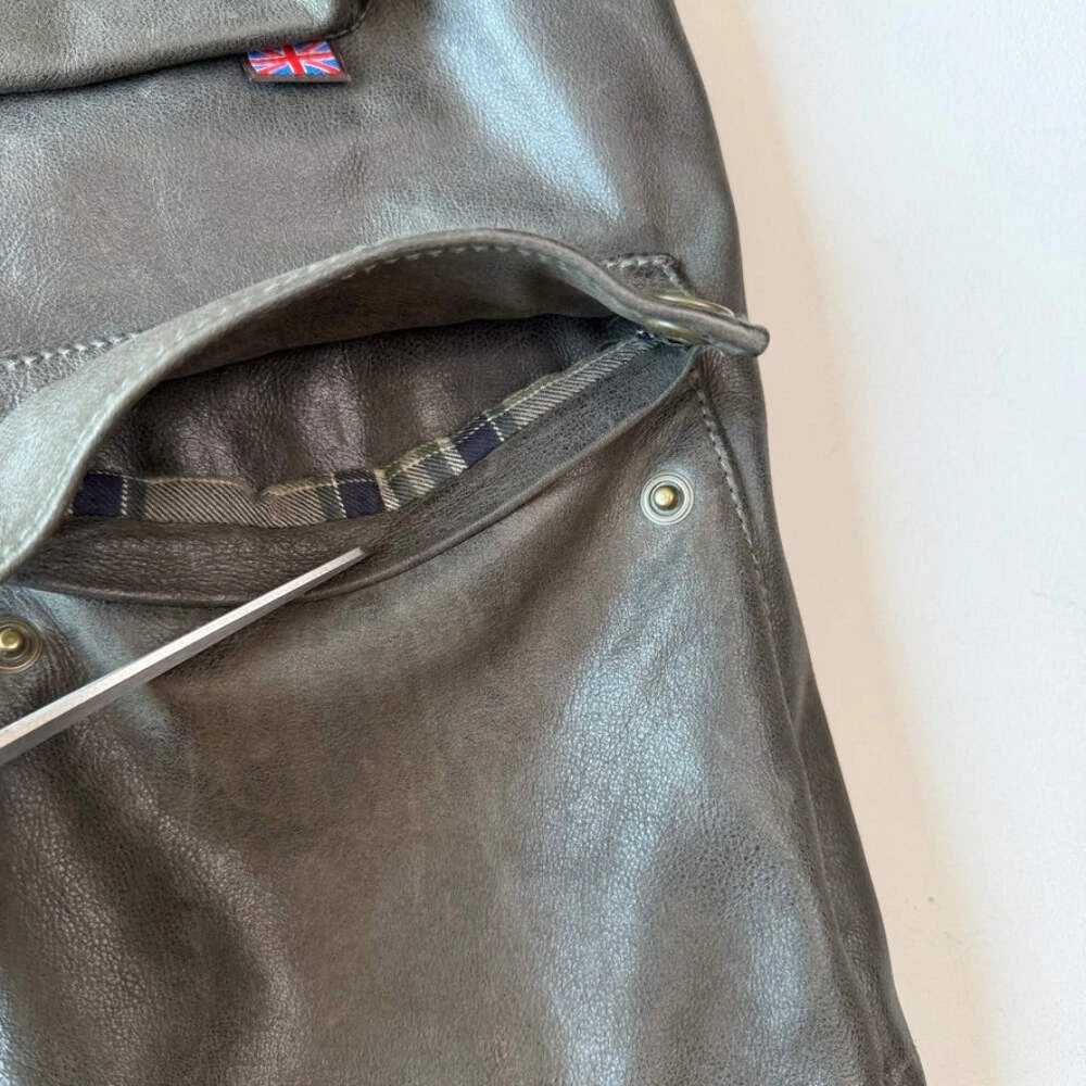 Belstaff Brad Gold Label (M) Motorcycle Leather Jacket image 15